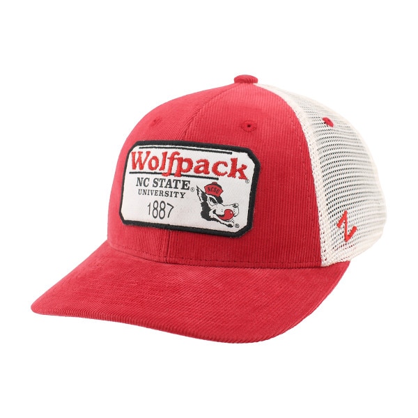 Red/Stone Scoop Cord / Mesh Snapbac